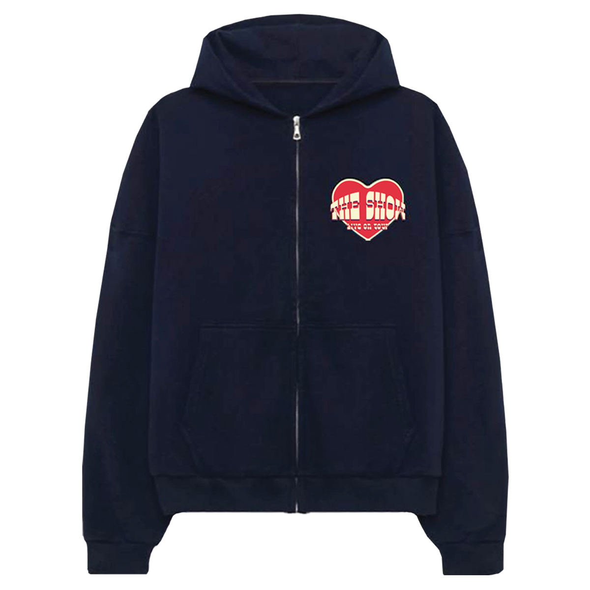 THE SHOW LIVE ON TOUR NAVY ZIP HOODIE
