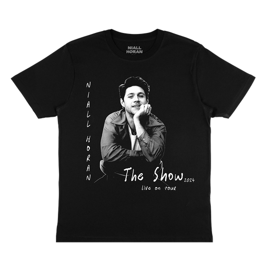 The Show Photo Dates Black Tee