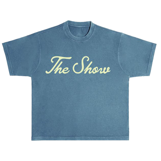 THE SHOW LIVE ON TOUR BLUE TEE