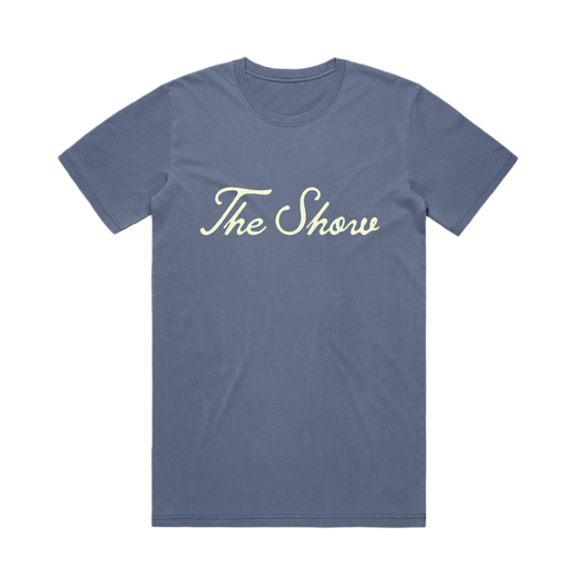 THE SHOW LIVE ON TOUR BLUE TEE